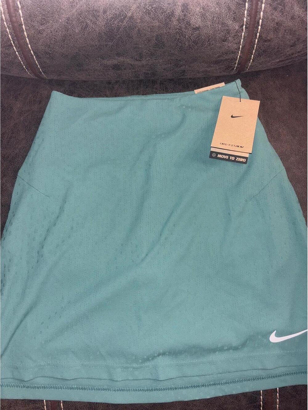 Nike Dri-FIT ADV Golf Skort Women’s XS Teal Green Textured Performance Skirt NWT